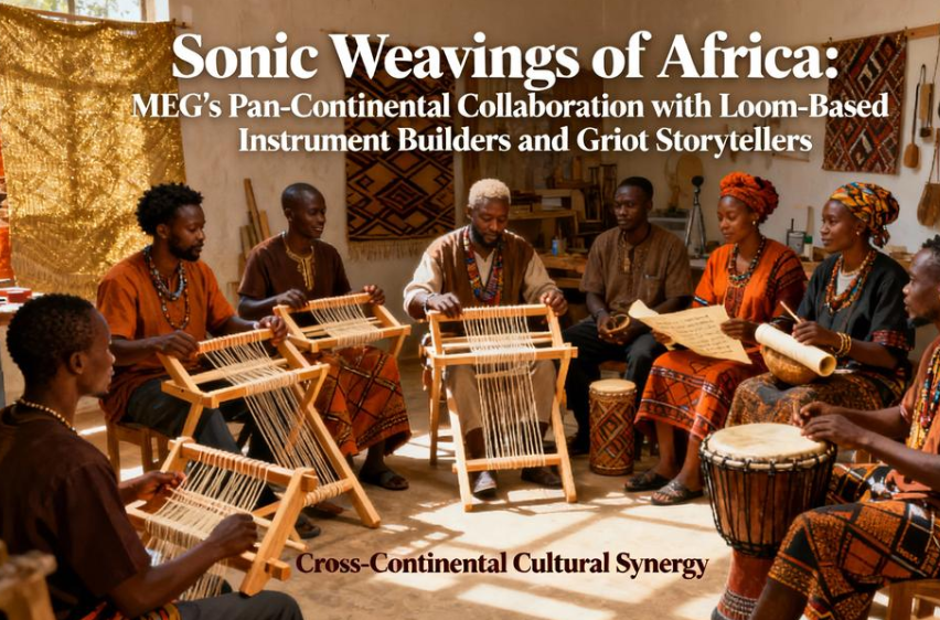 MEGs Pan-Continental Collaboration with Loom-Based Instrument Builders and Griot Storytellers(图1) MEGs Pan-Continental Collaboration with Loom-Based Instrument Builders and Griot Storytellers(图1)