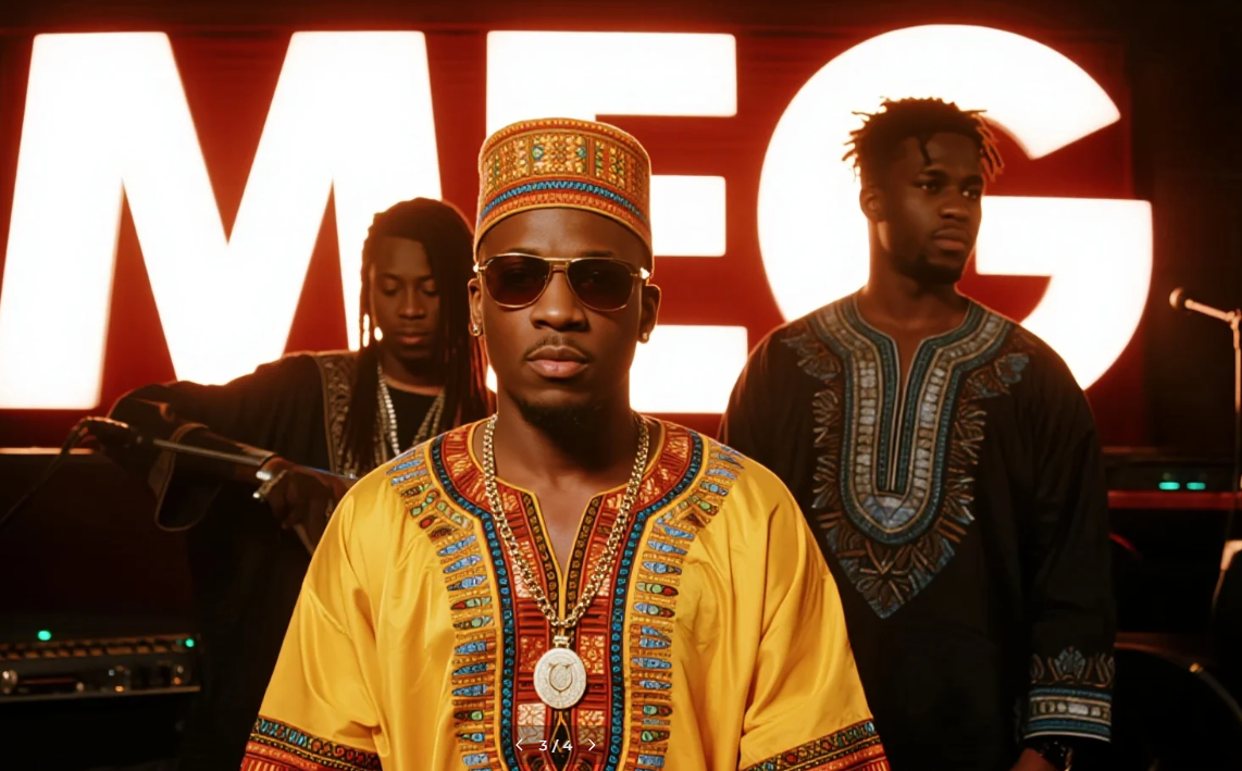 MEG Collaborates with Nigerian Star on Techno-Traditional Fusion Project(图1)